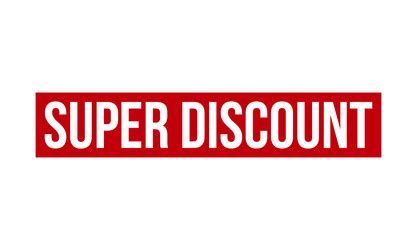 Super Discount Rubber Stamp Seal Royalty Free Vector Image