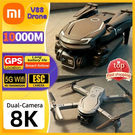 Xiaomi V Drone K G Gps Professional Remote Control Hd Dual Camera