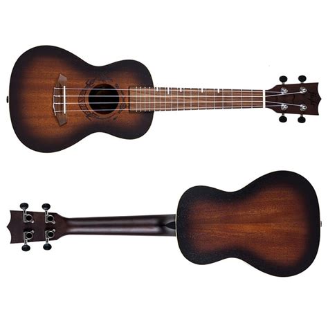 Flight DUC380 Concert Ukulele Amber Gear4music