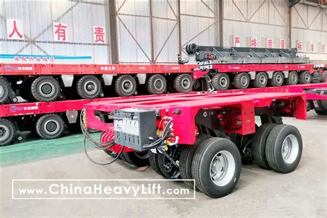 Modular Trailers Hydraulic Multi Axle Trailer CHINA HEAVY LIFT