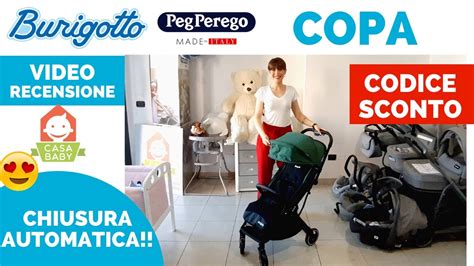 BURIGOTTO COPA By PEG PEREGO 2022 VIDEO TUTORIAL E CODICE SCONTO YouTube