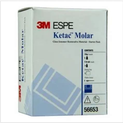 M Ketac Molar Art Gic At Rs Pack Glass Ionomer Cement