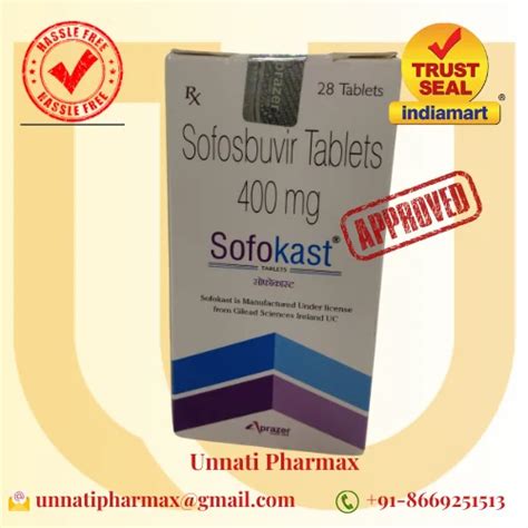 Sovaldi Sofokast Sofosbuvir Mg At Rs Bottle In Nagpur Id