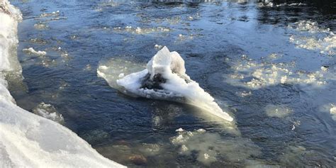 How Do Ice Jams Form? | Ausable Freshwater Center