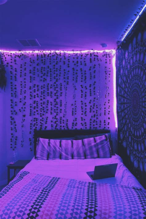 Tik Tok Inspired Bedroom Room Ideas Bedroom Bedroom Makeover Neon Room