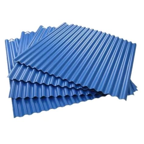 Corrugated steel roof panels