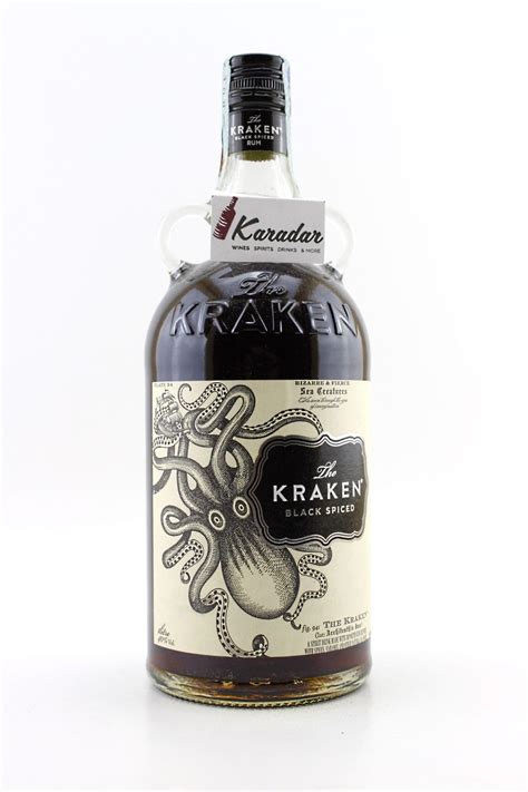 The Kraken Black Spiced Rum Cl Vol Rum Karadarshop