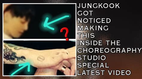 Omg Jungkook Got Noticed Making This Inside The Choreography Studio