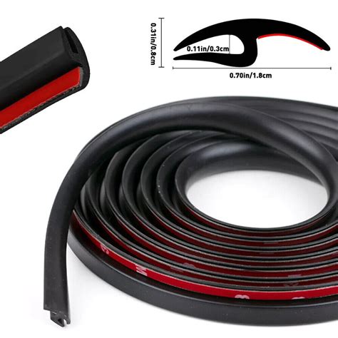 Ft Seal Strip Trim For Car Front Rear Windshield Sunroof Weatherstrip