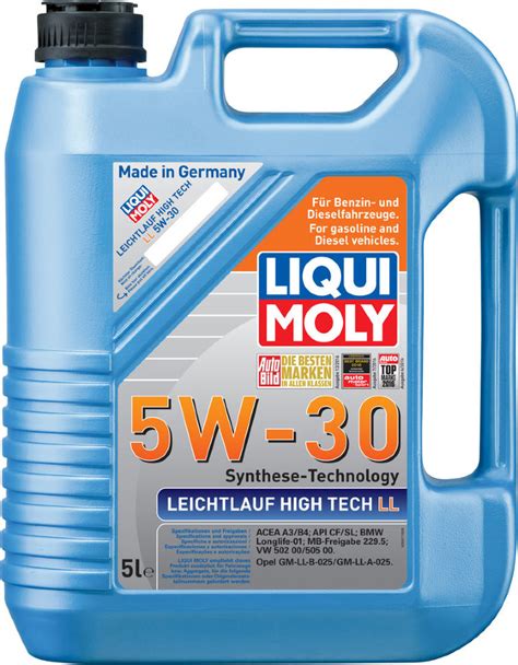 LIQUI MOLY Leichtlauf Longtime High Tech 5W 30 НС синтетическое