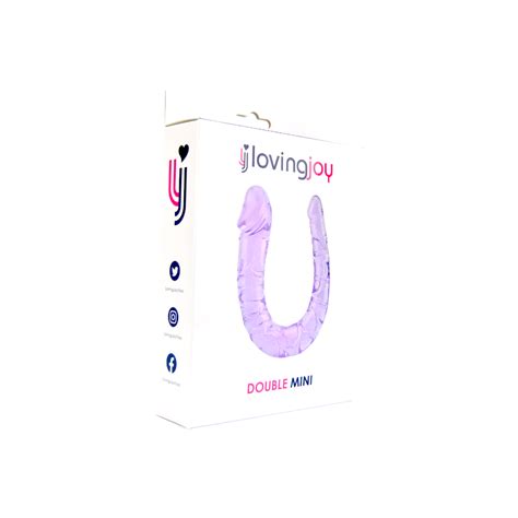 Loving Joy Double Mini Dildo Purple On Wholesale