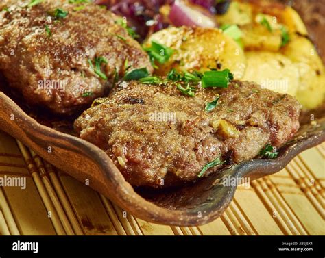 Icelandic Breaded Lamb Chops Classic Icelandic Dish Stock Photo Alamy