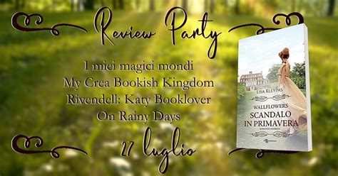 I Miei Magici Mondi Review Party Recensione Scandalo A Primavera Di