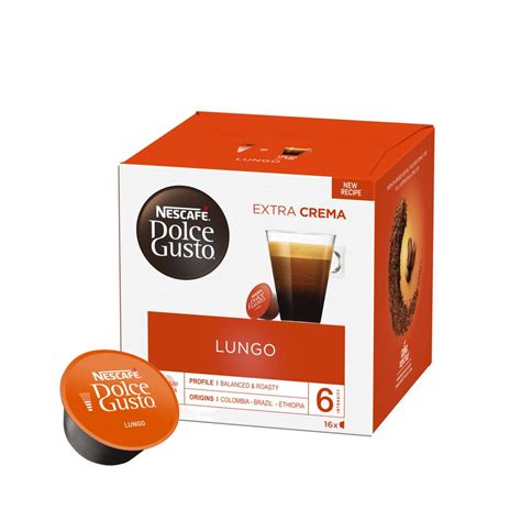 Nescaf Lungo C Psulas Para Dolce Gusto Por