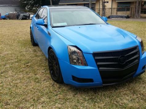 Find used 2008 Cadillac CTS custom paint rebuilt salvage title in Katy ...