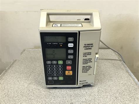 Baxter Flo Gard 6201 Volumetric Infusion Pump