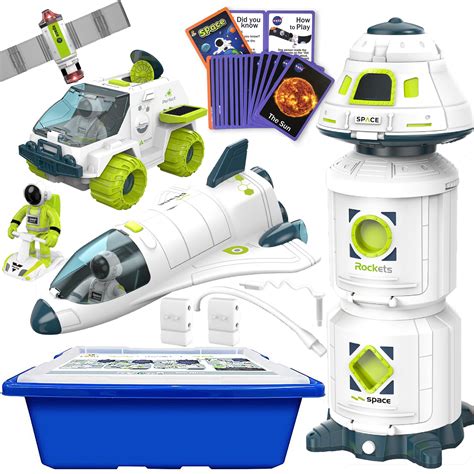 Buy 4-in-1 Space Toy Set: Space Shuttle, Space , Space Rover, Space ...