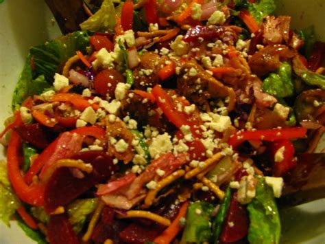 salad  leftover chicken homemade delish