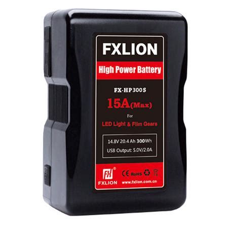 Fx Lion Fx Hp S A W High Power V Mount Lithium Ion Battery