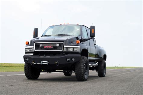 C4500 TopKick Ironhide 2007 GMC Black Metallic Pickup HD