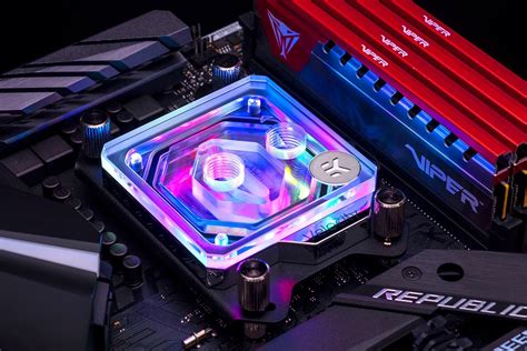 EK Water Blocks EK Velocity D RGB AMD Nickel Plexi Angela