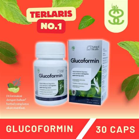 Jual Glucoformin 100 Original Asli Obat Herbal Diabetes Kencing Manis