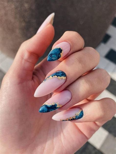 32 Marble Nails Designs To Try This Year Marble Nail Designs