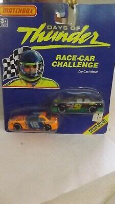 Matchbox Days Of Thunder Nascar Race Car Challenge Pack