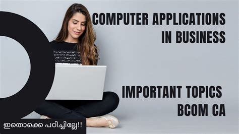 Important Topics Computer Applications In Business Vth Sem Bcom Ca