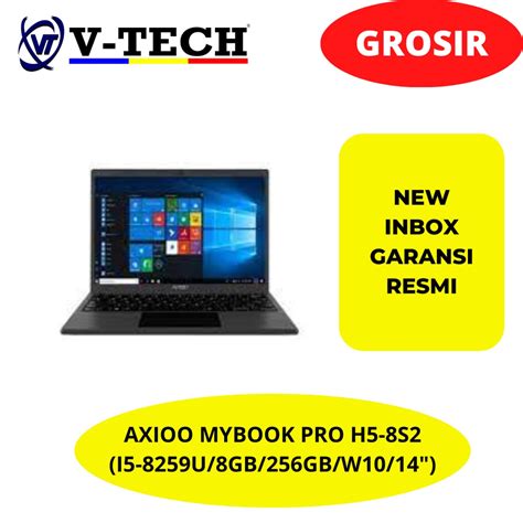 Jual Axioo Mybook Pro H S I U Gb Gb W Shopee Indonesia