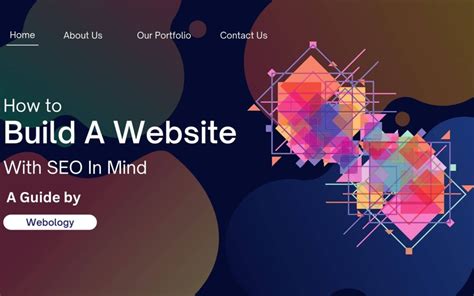 Building A Website With Seo In Mind By Webology