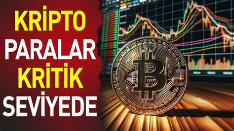 Kripto Paralar Kritik Seviyede