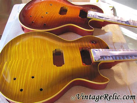 Finishing | Vintage RelicGuitar relic'ing aging, aged guitar parts ...