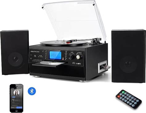 Amazon Digitnow Bluetooth Record Player Turntable With Stereo