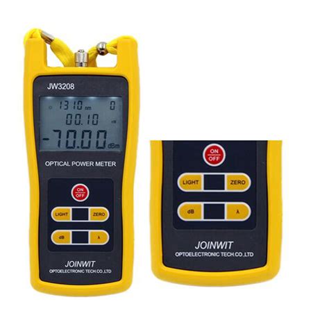 JW3208A Portable 70 6dBm Fiber Optic Tester Optical Power Meter