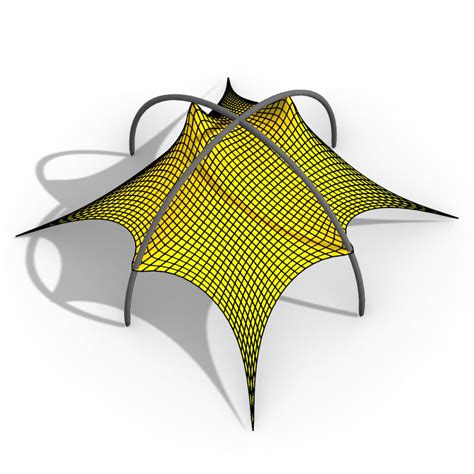 Kangaroo Tensile Structure Parametric House