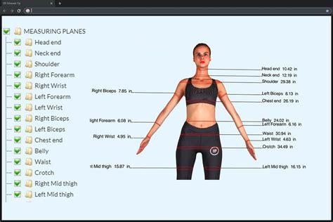 Body Measurement Software Is Made To Measure To A Perfect Fit Body