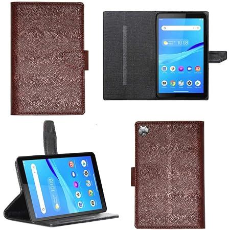 TGK Leather Flip Stand Cover With TPU Back Case For Lenovo Tab M7 Case