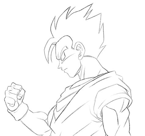 Ultimate Gohan Drawing