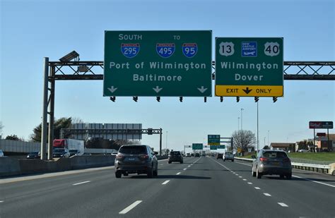 Interstate 295 South Aaroads Delaware