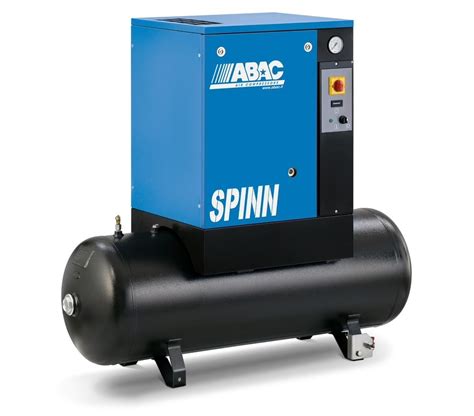 ABAC SPINN C43 Screw Air Compressor 3HP 2 2Kw 10 3 CFM 10 Bar 200L