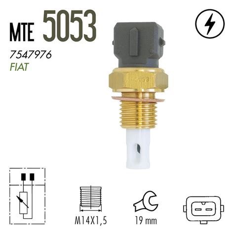 Plug Eletronico Sensor Temperatura Ar Brava 00 A 01 Fiorino 97 A 02