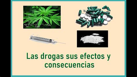 Las Drogas Sus Efectos Y Consecuencias Youtube