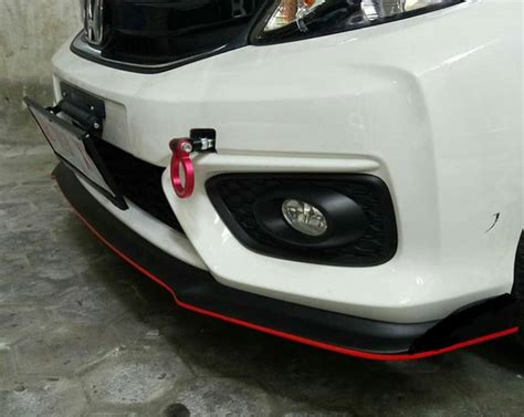 Jual Lips Depan Honda Brio List Merah Kab Bantul Bodykit Tokopedia