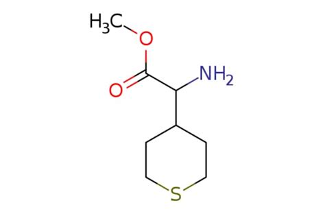 EMolecules Methyl 2 Amino 2 4 Tetrahydrothiopyranyl Acetate 1134603