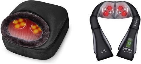 Snailax 2 In 1 Shiatsu Foot And Back Massager Cordless Neck