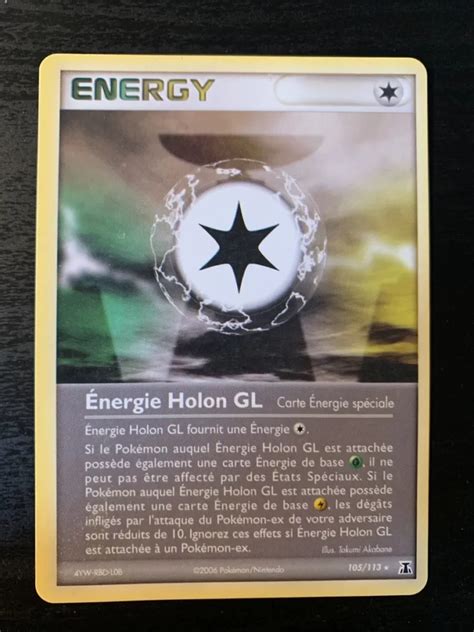 Nergie Holon Gl Ex Esp Ces Delta Carte Pokemon