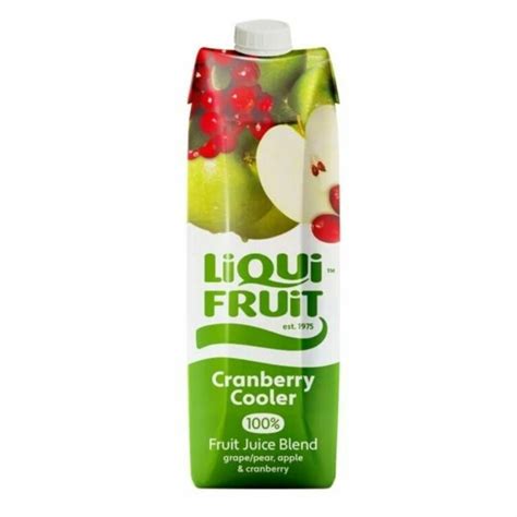 Liqui Fruit Juice Cranberry Cooler 1lt Superb Hyper