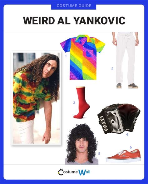 Dress Like Weird Al Yankovic Costume Halloween And Cosplay Guides