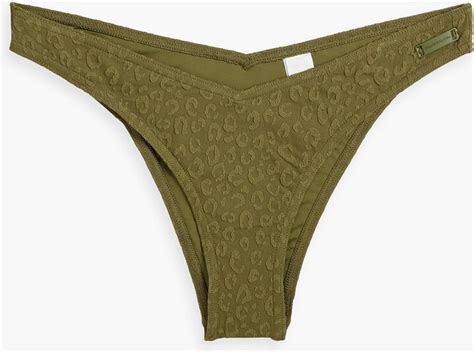 Zimmermann Separates Sculpt Stretch Jacquard Low Rise Bikini Briefs